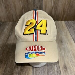 NASCAR Chase Authentics DuPont Hendrick Motorsports 24 Jeff Gordon Khaki Hat Cap